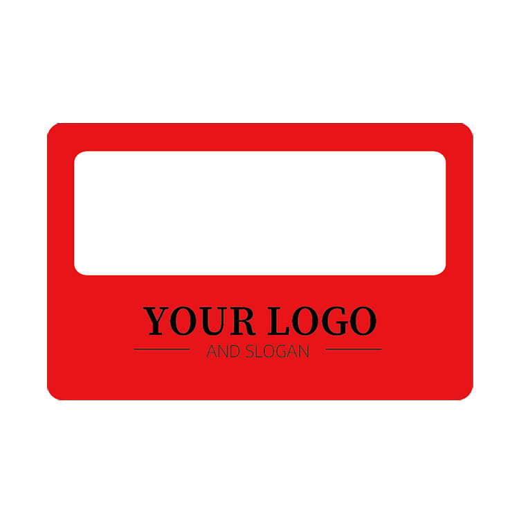 3x Credit Card Size Magnifying Glass